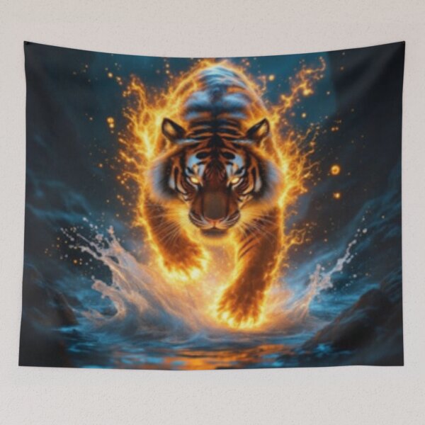 Item preview, Mythic Tiger,"Ashes of Integrity". designed and sold by EpicGear085.