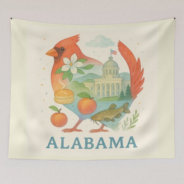 Item preview, Alabama designed and sold by Dream Whimspirations.