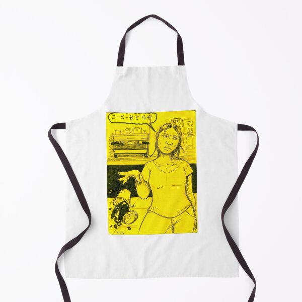 Item preview, unique barista design kanji  designed and sold by near1977.