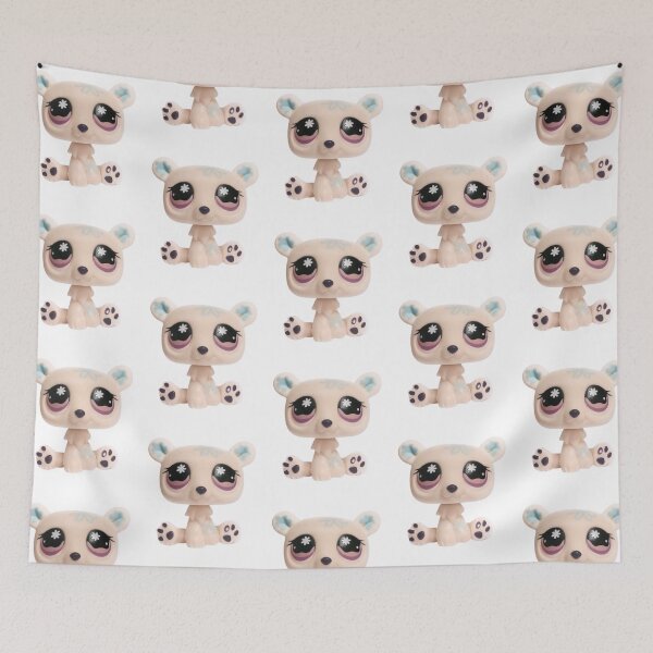 Item preview, Littlest pet shop icy bear designed and sold by monkey zone.