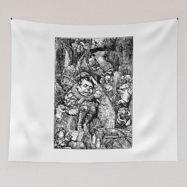 Item preview, 'The Hunting of the Snark' a nonsense poem by Lewis Carrol designed and sold by Filologica.