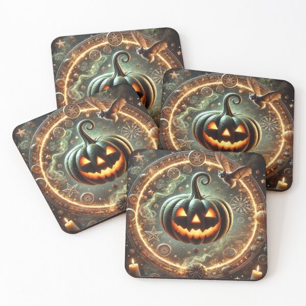 Item preview, Enchanted Pumpkin of the Midnight Circle designed and sold by WheelieGdArt.