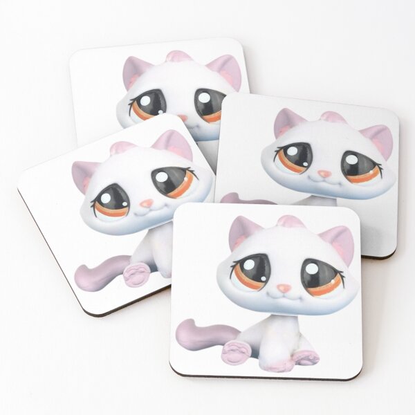 Item preview, Littlest pet shop pink kitty  designed and sold by monkey zone.