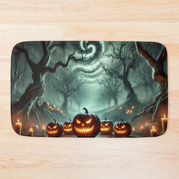 Item preview, Whispering Shadows in the Pumpkin Grove designed and sold by WheelieGdArt.