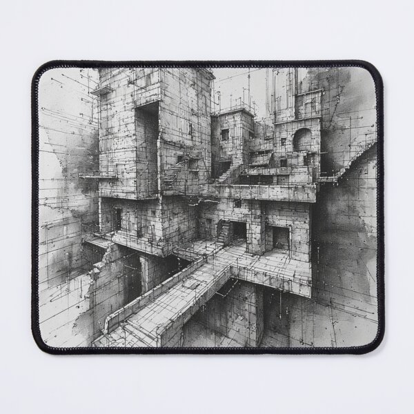 Item preview, old building sketch designed and sold by sabahdesign.