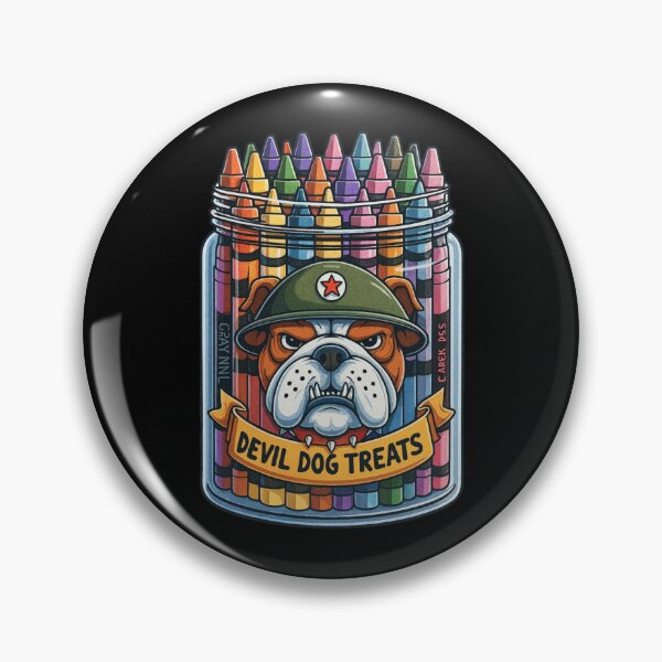 Item preview, Devil Dog Treats - Marines Veteran designed and sold by getpressedshirt.