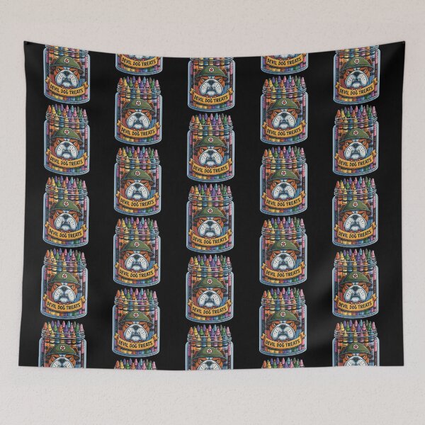 Item preview, Devil Dog Treats - Marines Veteran designed and sold by getpressedshirt.