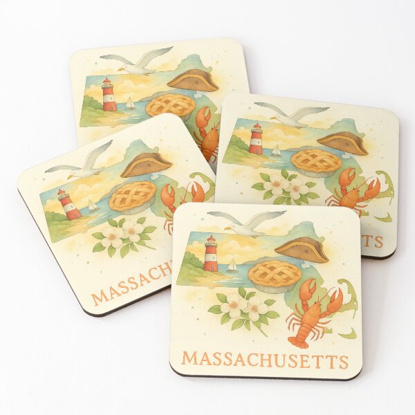 Item preview, Massachusetts designed and sold by Whimspired By Paxx.