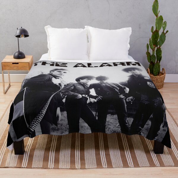 Item preview, The Alarm Retro 80s Indie Rock Aesthetic Poster designed and sold by MadelynnIbrahim.