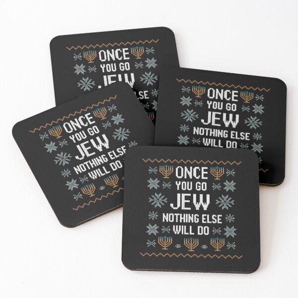Item preview, Once You Go Jew Nothing Else Will Do Jewish Shabbat Hanukkah designed and sold by Bandikonsalez.