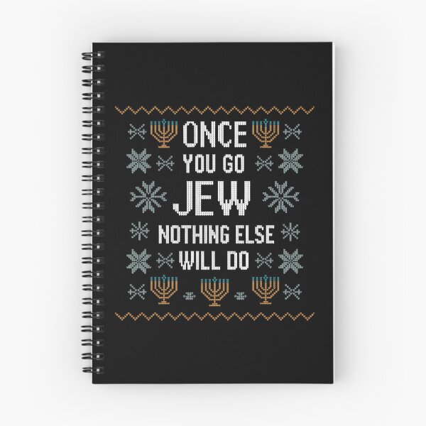 Item preview, Once You Go Jew Nothing Else Will Do Jewish Shabbat Hanukkah designed and sold by Bandikonsalez.