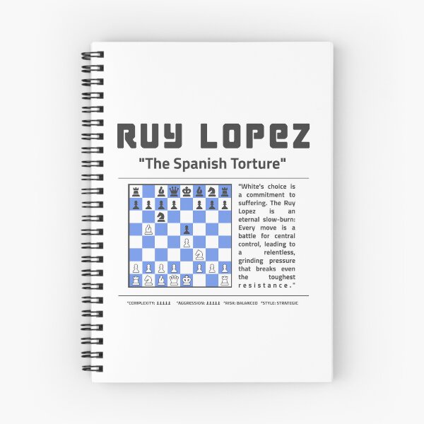 Item preview, RUY LOPEZ Chess T-Shirt | The Spanish Torture Opening designed and sold by Sorcend.