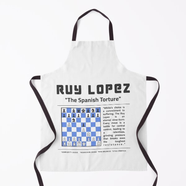 Item preview, RUY LOPEZ Chess T-Shirt | The Spanish Torture Opening designed and sold by Sorcend.