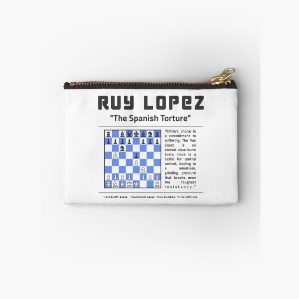 Item preview, RUY LOPEZ Chess T-Shirt | The Spanish Torture Opening designed and sold by Sorcend.