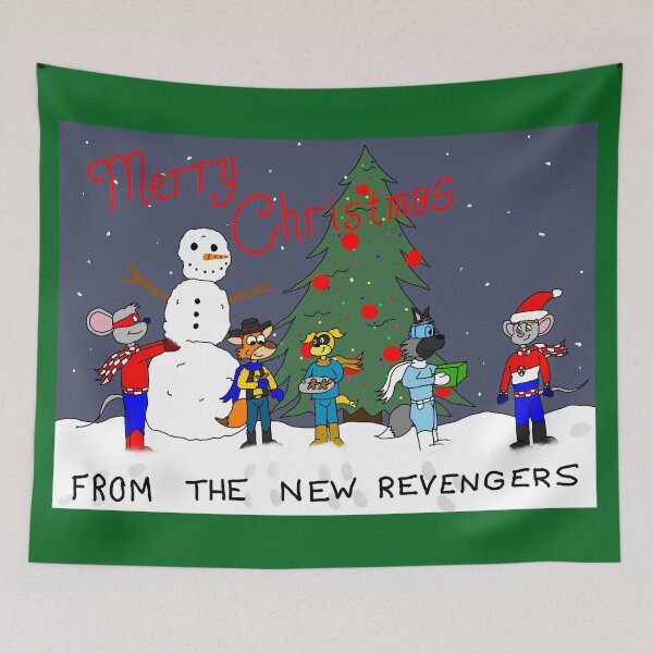 Item preview, Merry Christmas New Revengers designed and sold by AgentZero1982.
