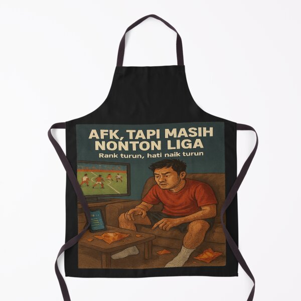 Item preview, AFK Tapi Masih Nonton Liga — Indo Gamer League designed and sold by POD DYNASTY.