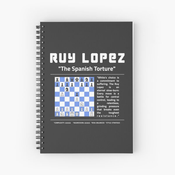 Item preview, RUY LOPEZ Chess T-Shirt | The Spanish Torture Opening designed and sold by Sorcend.
