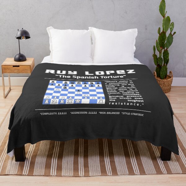 Item preview, RUY LOPEZ Chess T-Shirt | The Spanish Torture Opening designed and sold by Sorcend.