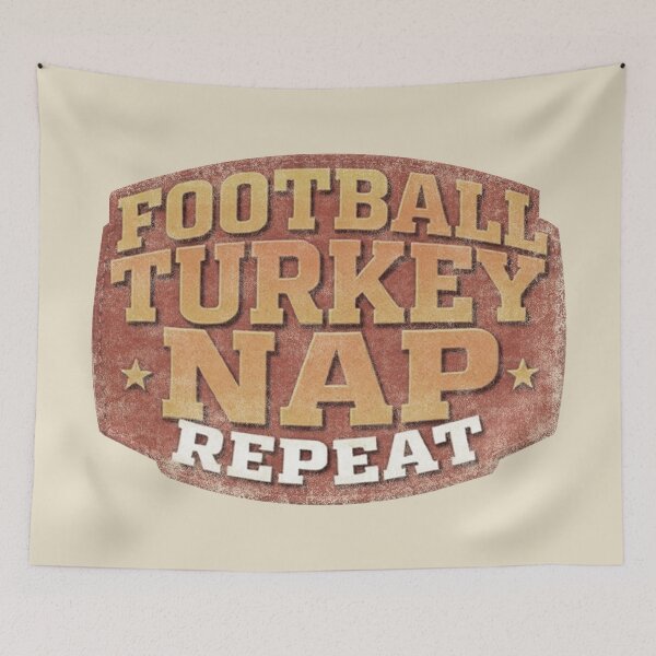 Item preview, Football Turkey Nap Repeat. designed and sold by EunsooLee.