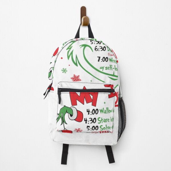 Item preview, Grinch Funny Holiday Schedule – Christmas Humor Quote Design designed and sold by Wendy Darion.