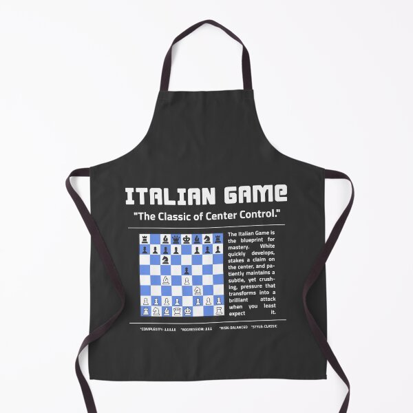 Item preview, ITALIAN GAME Chess T-Shirt | The Classic Art of Center Control designed and sold by Sorcend.