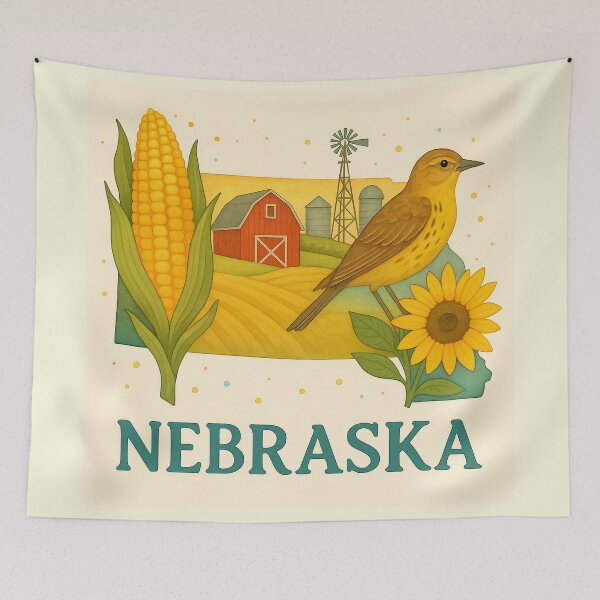Item preview, Nebraska designed and sold by Dream Whimspirations.