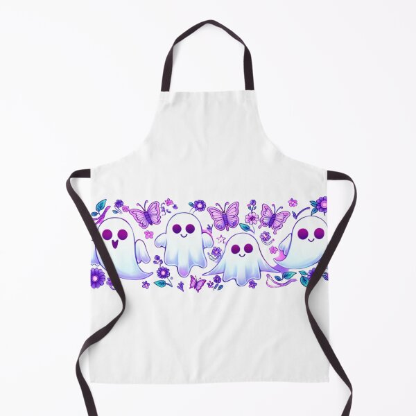 Item preview, Cute Purple Pink Ghost Family - Sparkly Ghosts designed and sold by wearandwonder.