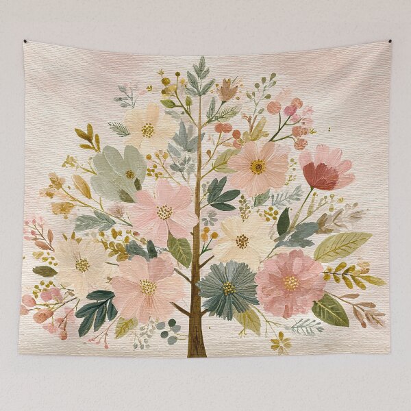 Item preview, Pastel Pink Christmas Tree 4 designed and sold by FlaskLab.