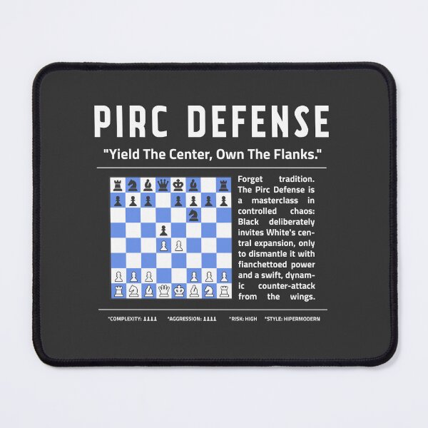 Item preview, PIRC DEFENSE Chess T-Shirt | Yield The Center. Own The Flanks. designed and sold by Sorcend.