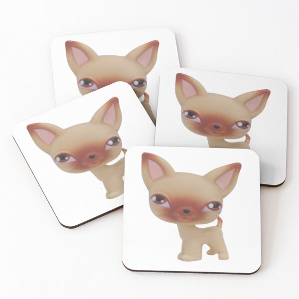 Item preview, Littlest pet shop siamese cat designed and sold by monkey zone.