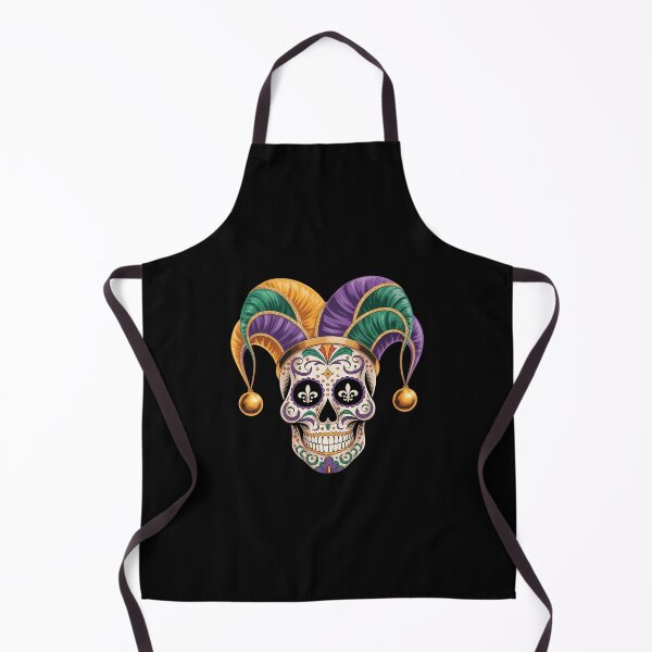 Item preview, Mardi Gras Sugar Skull Jester Mardi Gras designed and sold by Bandikonsalez.