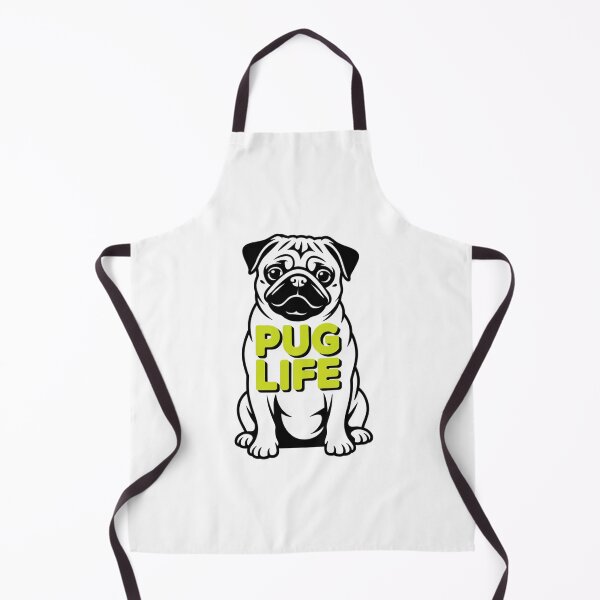 Item preview, Vintage Mountain Pug Life Minimalist Vector Art designed and sold by chattsuede.