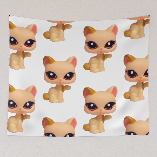 Item preview, Littlest pet shop fluffy cat  designed and sold by monkey zone.