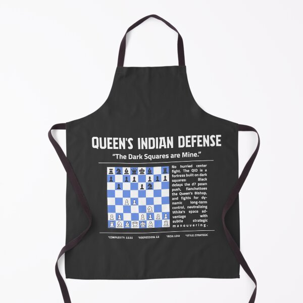 Item preview, QUEEN'S INDIAN DEFENSE Chess T-Shirt | The Dark Squares Are Mine. designed and sold by Sorcend.