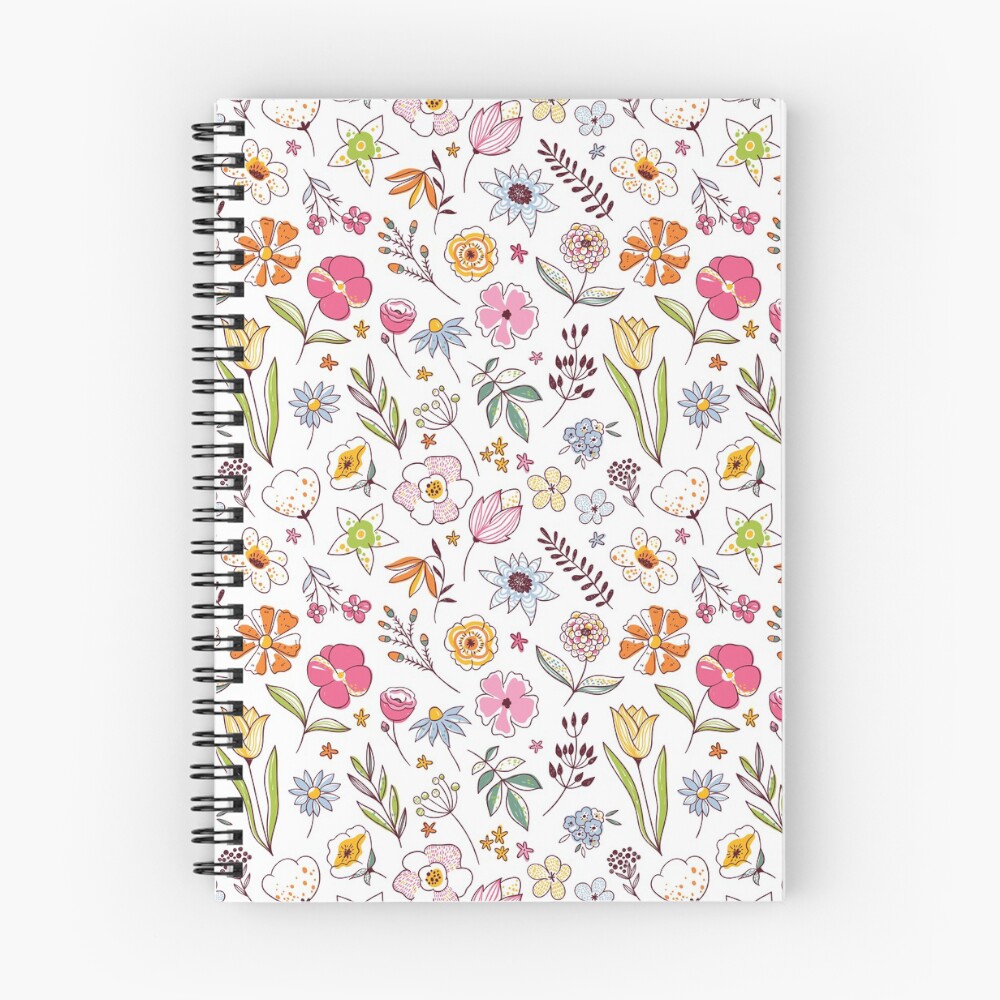 Item preview, Spiral Notebook designed and sold by PrettySimple Graphic Design.