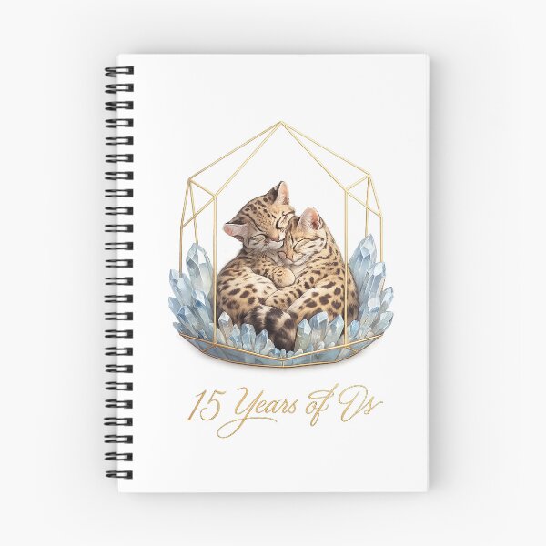 Item preview, Margay "15 Years of Us" Anniversary designed and sold by thehaywirehoney.