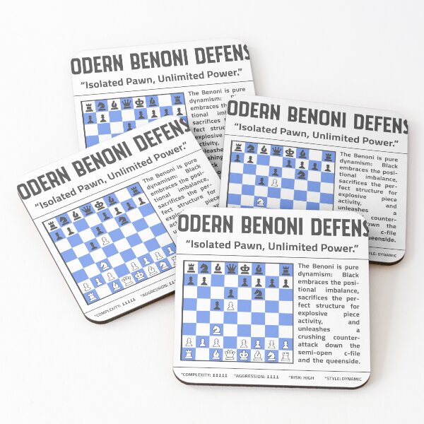 Item preview, MODERN BENONI DEFENSE Chess T-Shirt | Isolated Pawn. Unlimited Power. designed and sold by Sorcend.