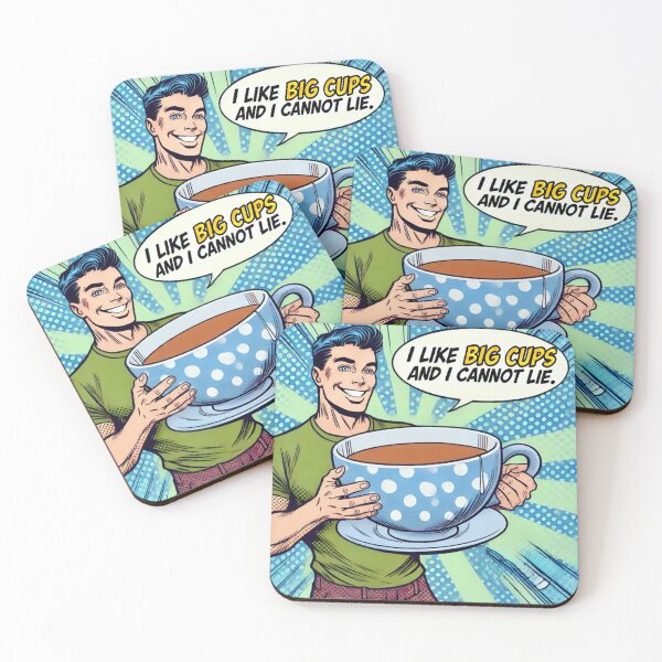 Item preview, I Like Big Cups designed and sold by WheelieGdArt.
