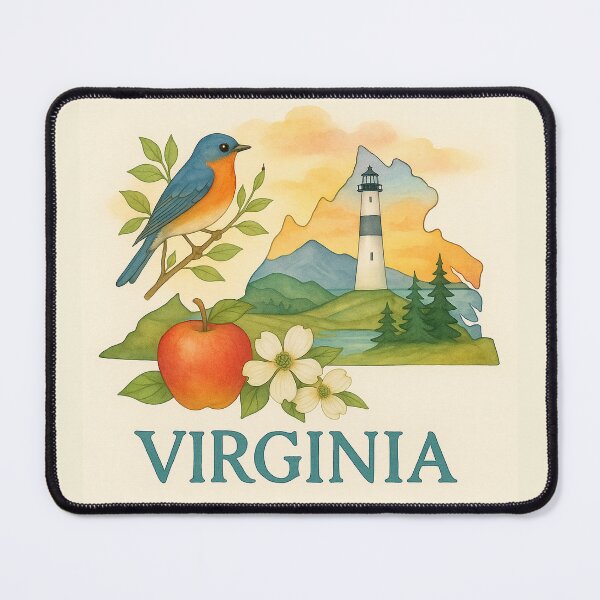 Item preview, Virginia designed and sold by Dream Whimspirations.