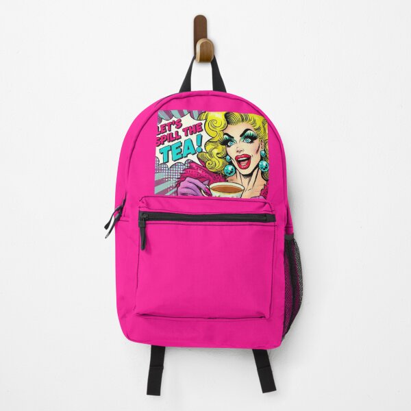 Item preview, Let's Spill the Tea! - Glamorous Gossip designed and sold by WheelieGdArt.