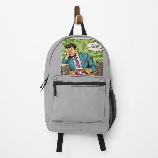 Item preview, Too Much Monday, Not Enough Tea - Office Blues designed and sold by WheelieGdArt.