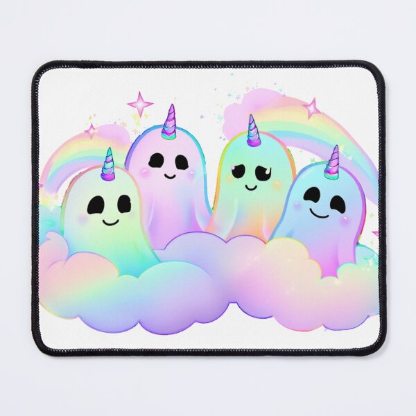Item preview, Rainbow Unicorn Ghost Family- Cute Colorful Ghosts designed and sold by wearandwonder.