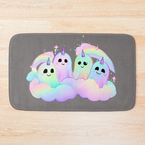 Item preview, Rainbow Unicorn Ghost Family- Cute Colorful Ghosts designed and sold by wearandwonder.