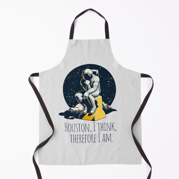 Item preview, Astronaut Thinker T-Shirt – Funny Space Philosophy Auguste Rodin Tee designed and sold by DAMOTAmagazine.