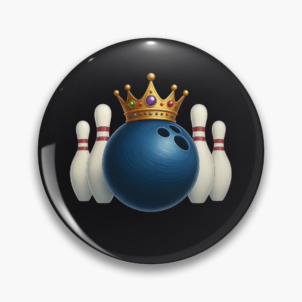 Item preview, Bowling Ball Crown Champion designed and sold by Endorphin Ink.