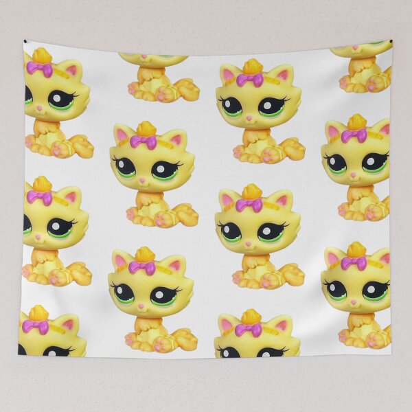 Item preview, Littlest pet shop fluffy cat  designed and sold by monkey zone.