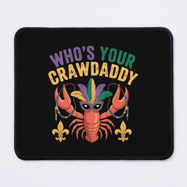 Item preview, Whos Your Crawdaddy Crawfish Jester Beads Funny Mardi Gras designed and sold by ValerieRodrigue.