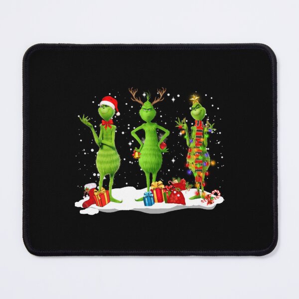 Item preview, Grinch Christmas Trio – Funny Festive Holiday Illustration designed and sold by juniaheneili.