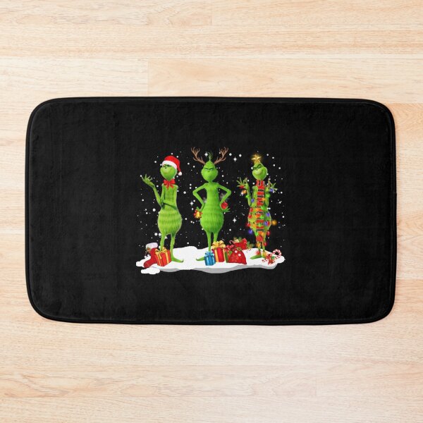 Item preview, Grinch Christmas Trio – Funny Festive Holiday Illustration designed and sold by juniaheneili.
