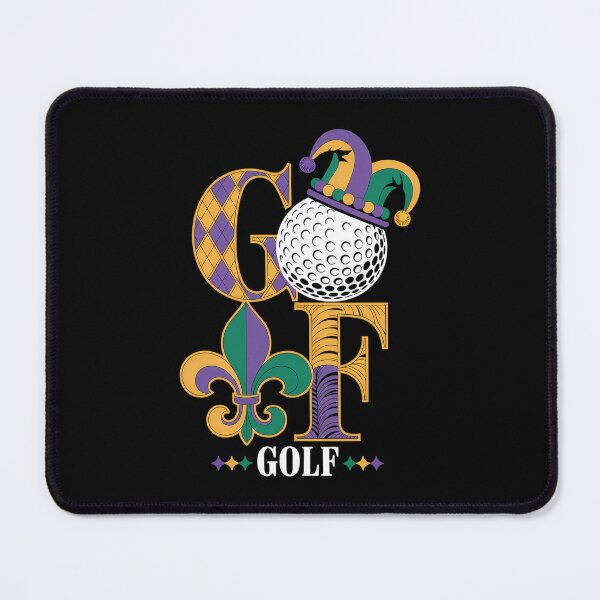 Item preview, Love Golf Mardi Gras Golf Lover designed and sold by ValerieRodrigue.